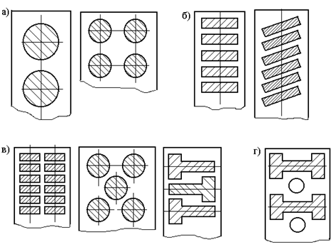 Комбинированные, совмещенные и последовательные виды штамповки Комбинированные, совмещенные и последовательные виды штамповки